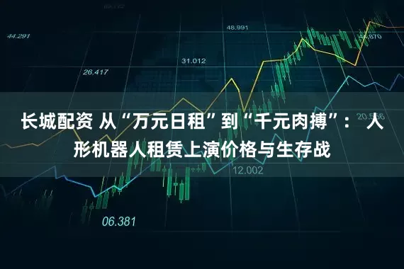长城配资 从“万元日租”到“千元肉搏”： 人形机器人租赁上演价格与生存战