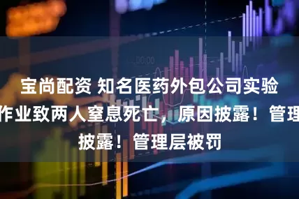 宝尚配资 知名医药外包公司实验室违章作业致两人窒息死亡，原因披露！管理层被罚